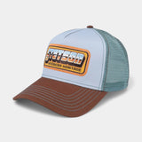 Chrome Trucker Cap - Brown