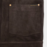Dante II Suede Jacket - Dark Brown