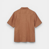 Theo Linen SS Shirt - Toasted Coconut