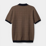 Oswald Retro SS Knit - Navy