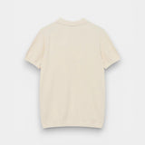 Kyle Boucle SS Polo - Ecru