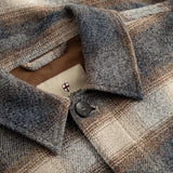 Yodo Check Overshirt - Grey Check