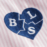 Heartbreaker Oxford Shirt - Pink/White