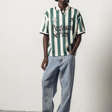 About Love Tee - Green Stripe