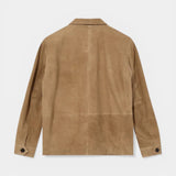 Conor Suede Jacket - Toasted Coconut