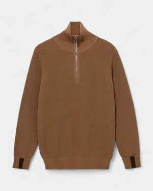 Porter Quarter Knit - Toasted Coconut