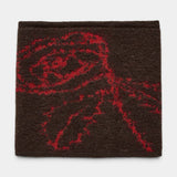 Neckwarmer Rose - Dark Brown
