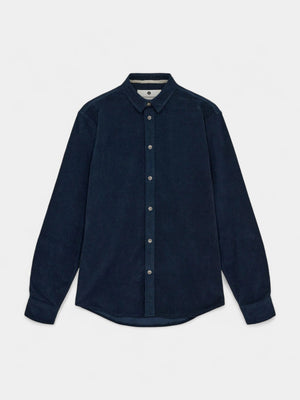 AKLeif Solid Shirt - Sky Captain