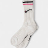 Lakridspibe socks - Hvid