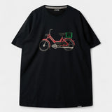 Red Maxi Tee - Moonless Night