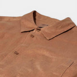 Theo Linen SS Shirt - Toasted Coconut