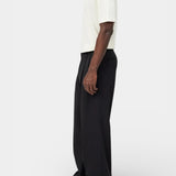 Leek Wide Pants - Sort