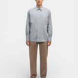 Marcel Shirt - Sky Captain Check