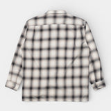 Open Collar Shirt - Black
