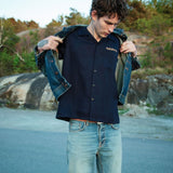 Arthur Bowling Shirt - Navy