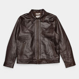 Joppe Western Jacket - Brown Leather
