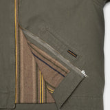 Blake Zip Jacket - Green Canvas