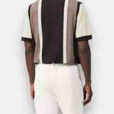 Timian Knit Polo - Brown