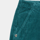 Floyd Cord Shorts - Green Harvest