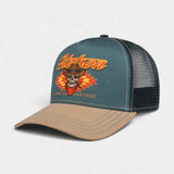 Cowboy Skull Truckercap - Petrol