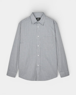 Marcel Shirt - Sky Captain Check