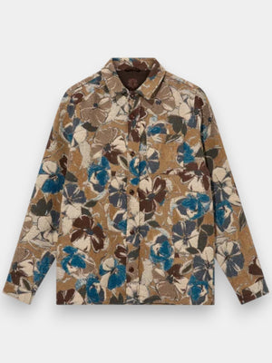 David Paint Overshirt - Indigo Blue