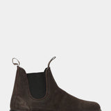 Classic Chelsea Boot - Brown Suede