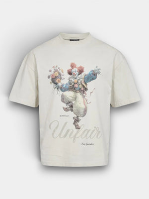 Clown Loose Tee - Dirty White
