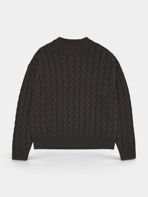 Topanga Cable Knit - Graphite