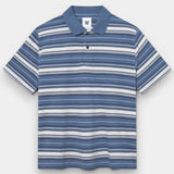 WWColton Polo - Bluefin Stripe