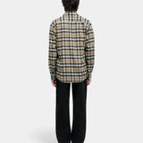 Sune Flannel shirt - Silver Sage Check