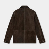 Jule Suede Jacket - Chocolate Brown