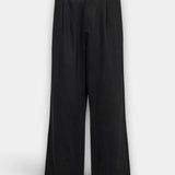 Relaxed Tencel Trousers - Black