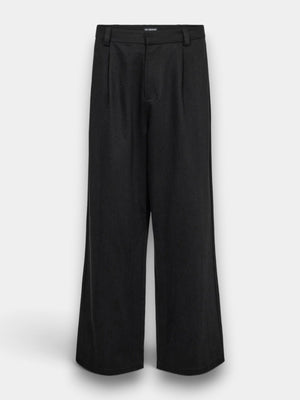 Relaxed Tencel Trousers - Black