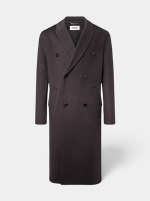 Skye DB Coat - Chocolate Brown
