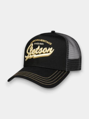 American Heritage Trucker Cap - Sort