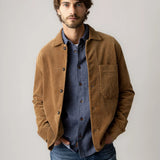 Conley Corduroy Overshirt - Toffee