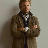 leopardi Skotch Blazer - Brown Check