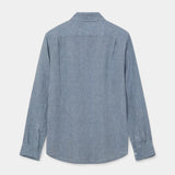 Theo Linen Shirt - Light Blue