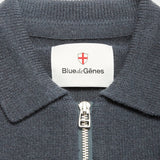 Nuvali Polo Cardigan - Dark Slate