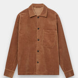 Conley Corduroy Overshirt - Toffee