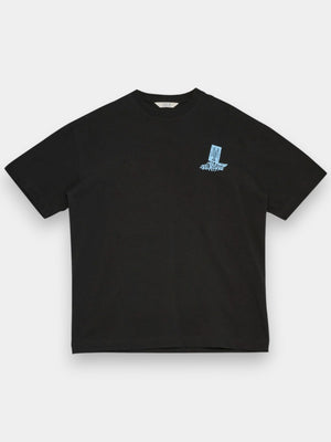 Broke Poker Deck Tee - Sort