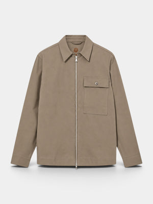 Patrick Zip Jacket - Brindle