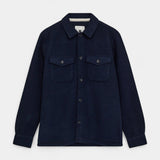 AKoscar Wool Overshirt - Sky Captain