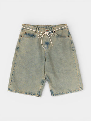 Dirty Denim Shorts - Dirty Wash