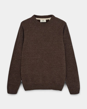 AKSune Chenille Knit - Chocolate Brown