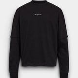 Clown Patchwork LS Tee - Sort