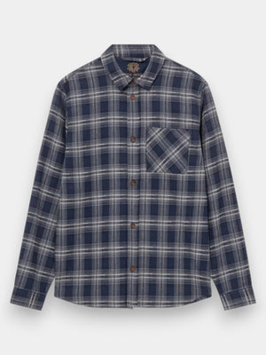 David Bruse Overshirt - Salute Navy