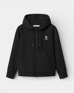 Edwin Zip Hoodie - Sort