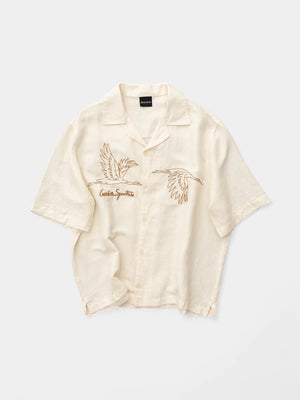 Goose Cotton Shirt - Ecru